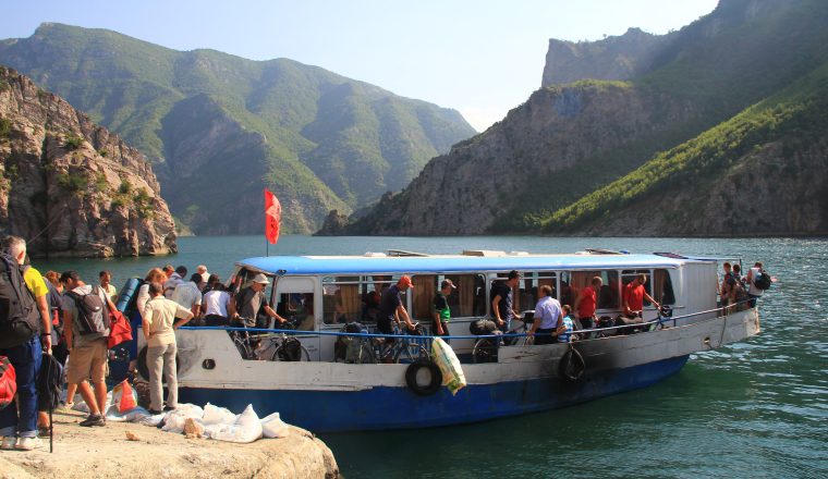 Koman Lake Ferry